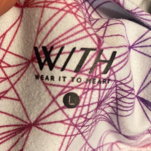 With/peloton capris - Picture 3 of 5